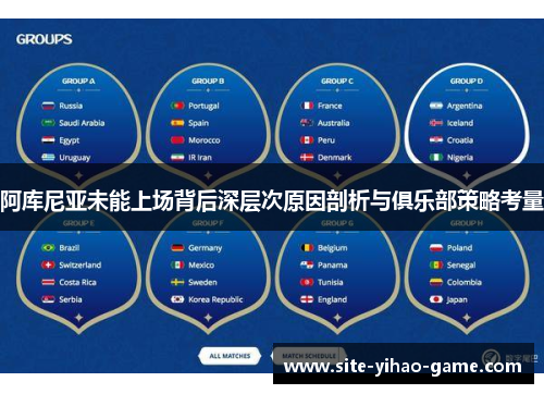 阿库尼亚未能上场背后深层次原因剖析与俱乐部策略考量